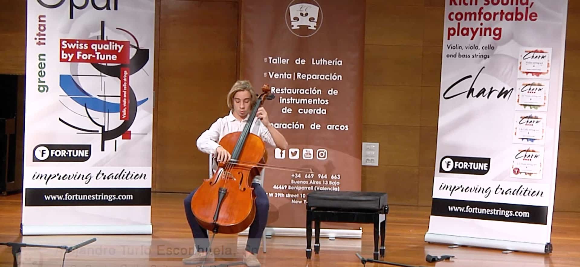 Semifinales "IV International Cello Competition Luthiers Clar
