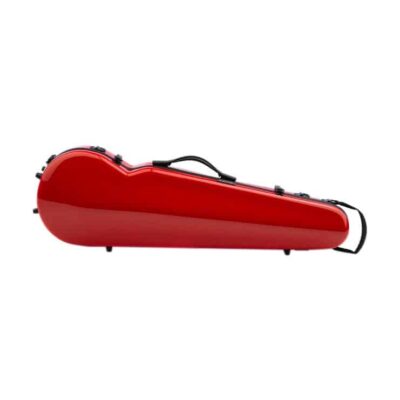 Estuche violín Rapsody Rainbow forma 4/4 Rojo