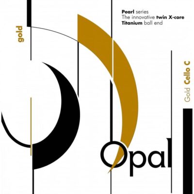 Cuerda cello For-Tune Opal Gold 2ª Re acero Medium