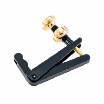 Afinador cello Wittner negro tornillo dorado 4/4