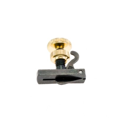 Afinador para violín Wittner lazo negro tornillo dorado 4/4