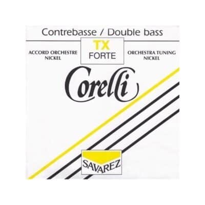 Cuerda contrabajo Corelli orquesta níquel 4ª Mi Forte 4/4