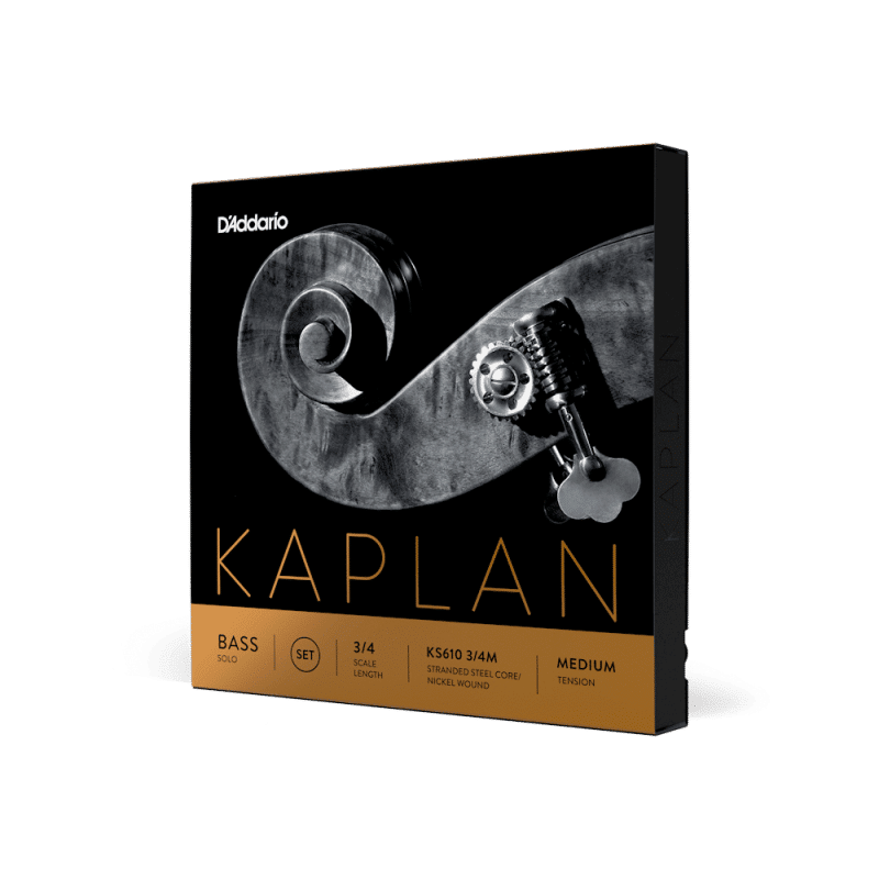 juego de cuerdas contrabajo d addario kaplan solo 34 ks610