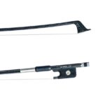 Arco cello Glasser 4005BCFSR 44 vara redonda plata