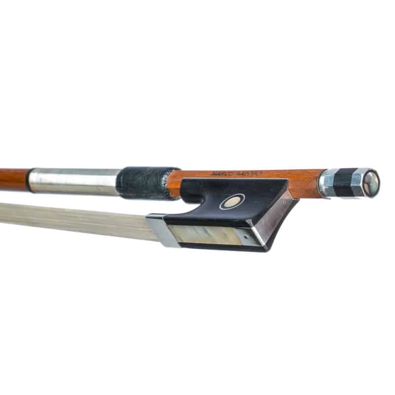 Arco violin Marco Raposo Pernambuco alta calidad 34 plata 2