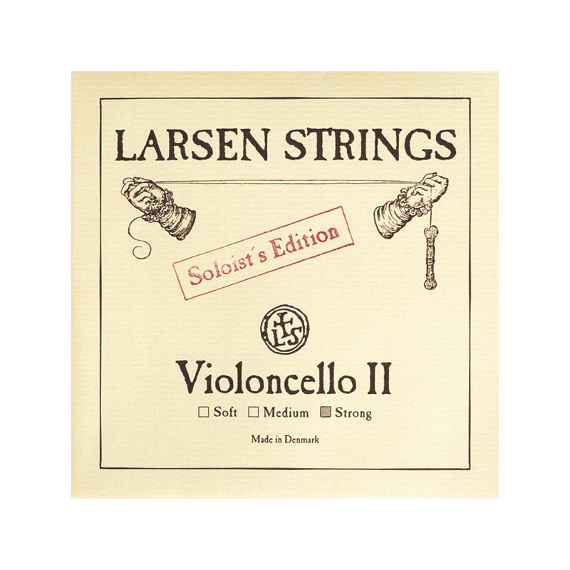 Cuerda cello Larsen 2 Re Soloists Ed Strong