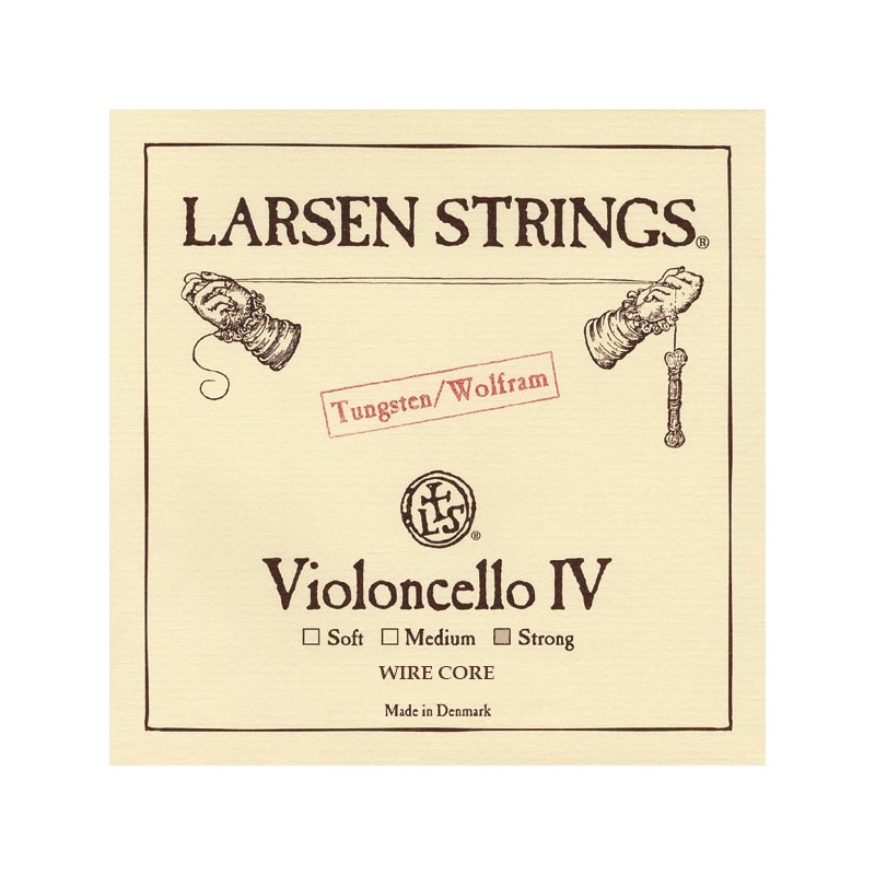 Cuerda cello Larsen 4 Do wire core Strong