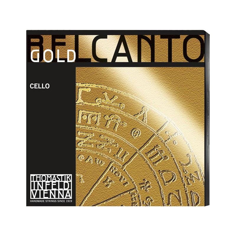 Cuerda cello Thomastik Belcanto Gold BC27G 2 Re Medium