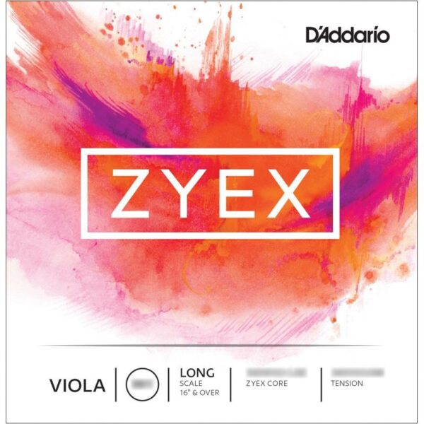 Cuerda viola DAddario Zyex DZ412ALL 2 Re Long Light