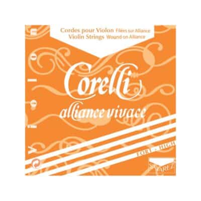 Cuerda violín Corelli Alliance Vivace 821F 1ª Mi Bola Forte 4/4