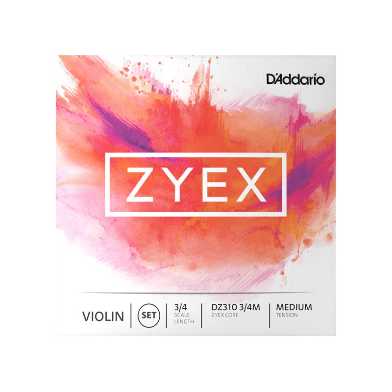 Cuerda-violin-DAddario-Zyex-DZ312-2-La-34-Medium Cuerda violin DAddario Zyex DZ312 2 La 34 Medium