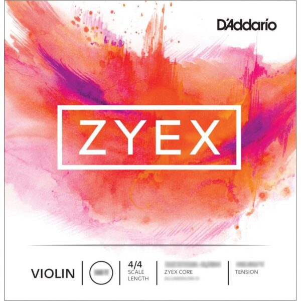 Cuerda violin DAddario Zyex DZ314 4 Sol Light