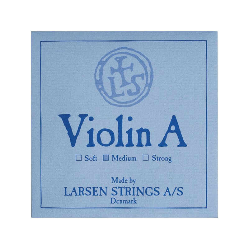 Cuerda violin Larsen 2 La cromoacero sobre crema Medium
