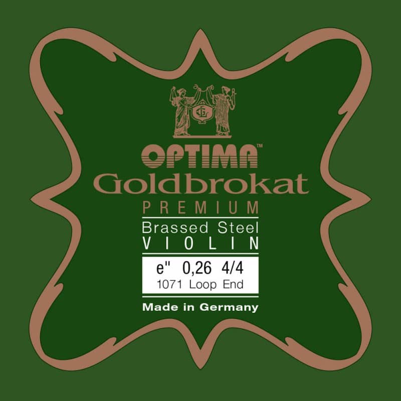 Cuerda violin Optima Goldbrokat Premium Brassed 1071 1 Mi lazo 026 Medium
