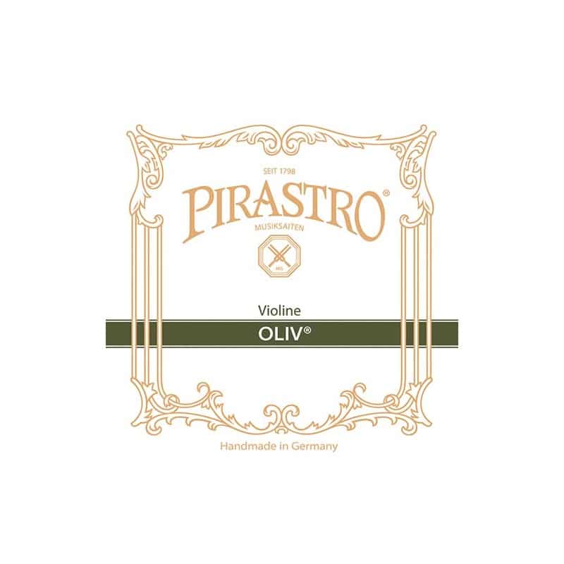 Cuerda violin Pirastro Oliv Stiff 210432 4 Sol 15 12 tripaoro plata tubo light