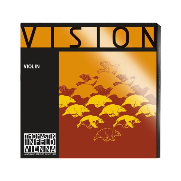 Cuerda violin Thomastik Vision VI01ST 1 Mi Bola removible Heavy