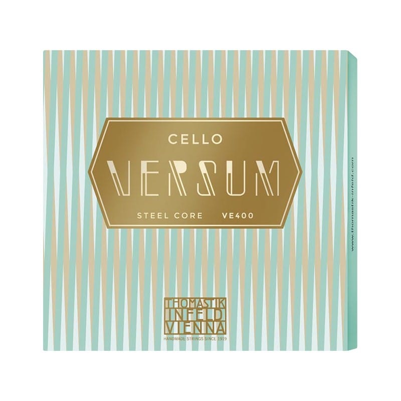 Set de cuerdas cello Thomastik Versum VE400 Medium
