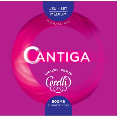 Set de cuerdas violín Corelli Cantiga 900MB Bola Medium 4/4