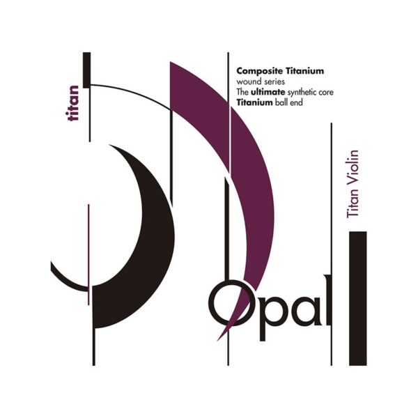 Set de cuerdas violin For Tune Opal Titan Bola Medium