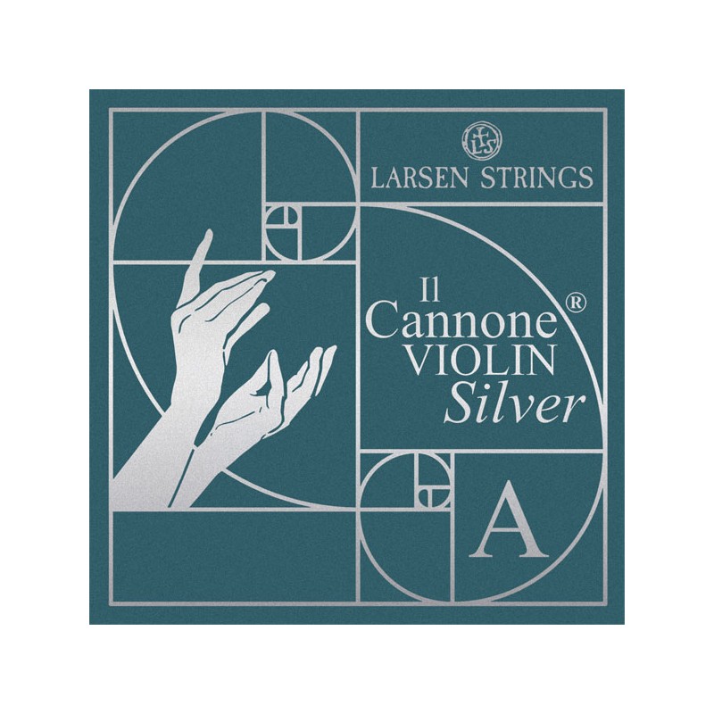 Corda violi Larsen Il Cannone Silver 2 La alumini 44 Medium