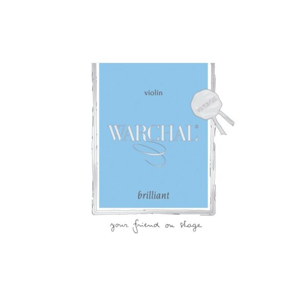 Juego de cuerdas violín Warchal Brilliant 900SL 3ª Plata 1ª Lazo 4/4 Medium 4/4