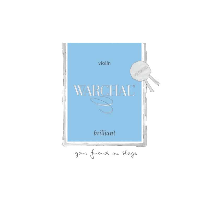 Corda violi Warchal Brilliant 900SL Joc 3 Plata 1 Llac 44 Medium