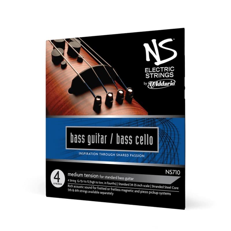 Cuerda cbajocello Daddario electrico NS710 Juego 44 Medium