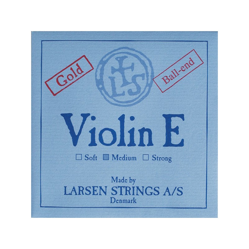 Cuerda violin Larsen 1 Mi Bola oro Medium