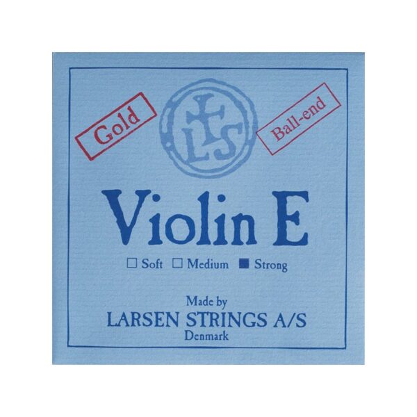 Cuerda violín Larsen 1ª Mi Bola oro Strong 4/4