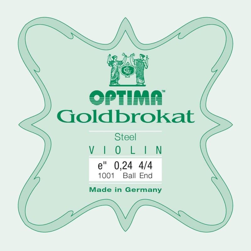 Cuerda violin Optima Goldbrokat 1001 1 Mi Bola 024 Extra light