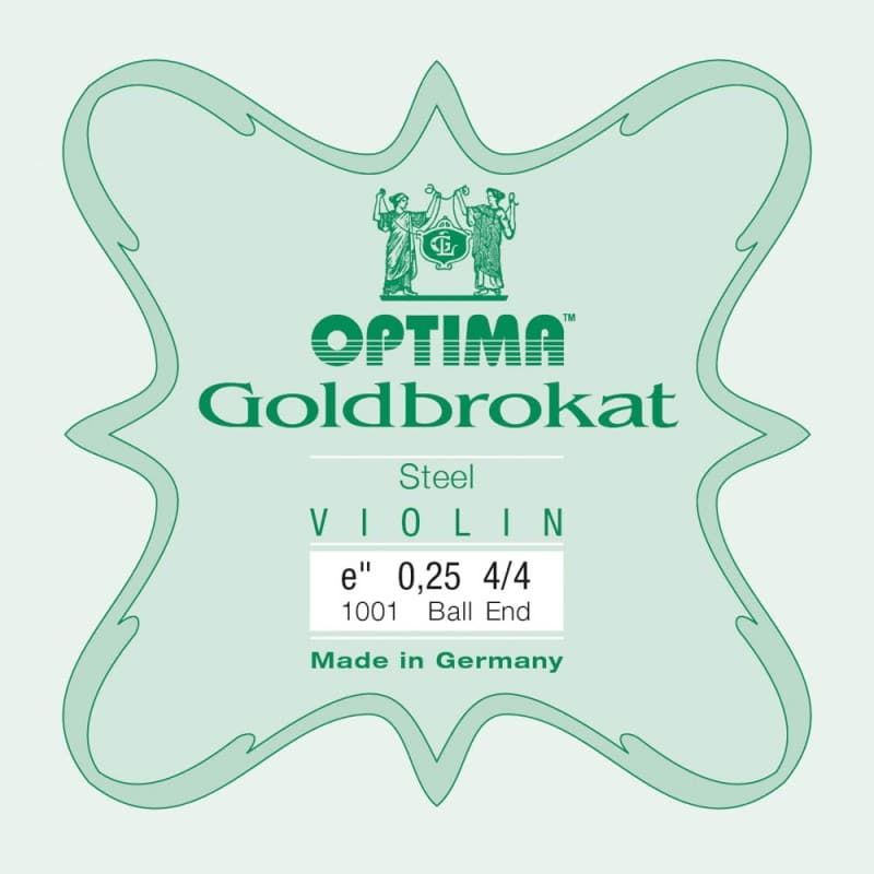 Cuerda violin Optima Goldbrokat 1001 1 Mi Bola 025 Light