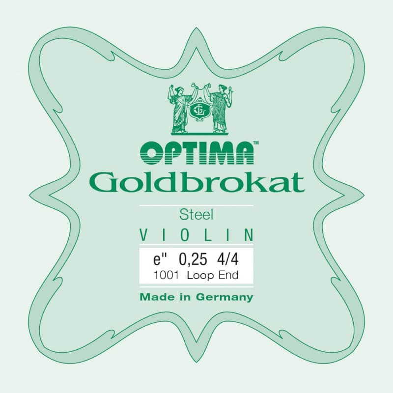 Cuerda violin Optima Goldbrokat 1001 1 Mi lazo 025 Light