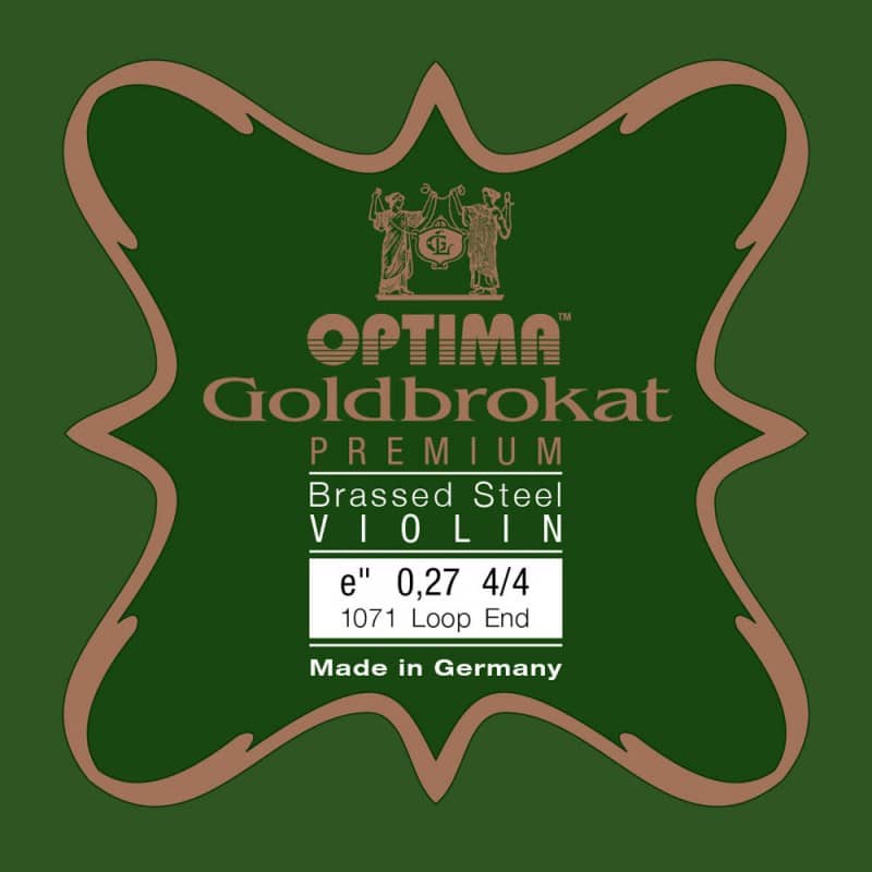 Cuerda violin Optima Goldbrokat Premium Brassed 1071 1 Mi lazo 027 Strong