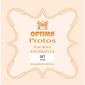 Set de cuerdas cello Optima Protos 1210 Medium