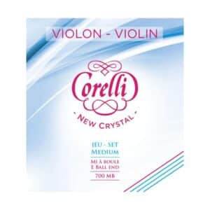 Set de cuerdas violin Corelli Crystal Bola Medium
