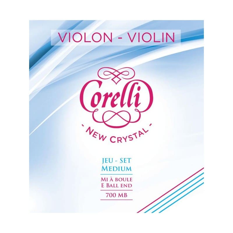 Set de cuerdas violin Corelli Crystal Bola Medium