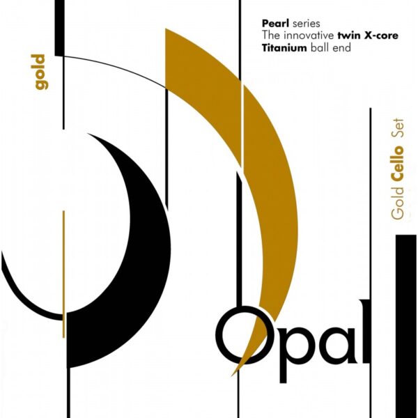 Juego de Cuerdas cello For-Tune Opal Gold 4/4 Medium 4/4