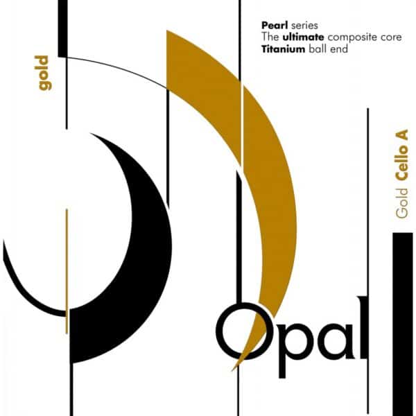 Cuerda cello For-Tune Opal Gold Solo 1ª La acero 4/4 Medium 4/4