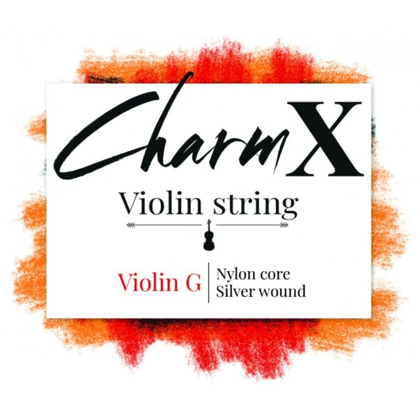 Cuerda violín For-Tune Charm X 4ª Sol plata Medium