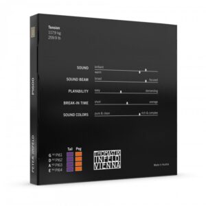 juego de cuerdas de contrabajo thomastik peter infeld orchestra medium 1