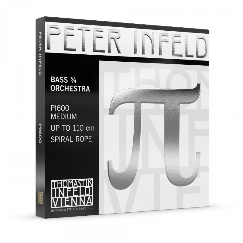 juego de cuerdas de contrabajo thomastik peter infeld orchestra medium
